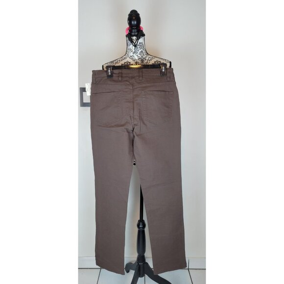 Goodthreads Pants Mens 31x34 Brown Fit 5 Pocket Chino Casual Cotton - Picture 9 of 15